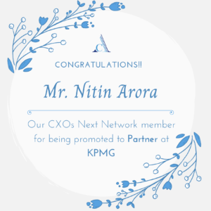 Mr. Nitin Arora is now Partner at KPMG